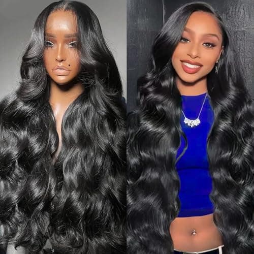 AIRDOT 30 Inch Body Wave Lace Front Wigs Human Hair 200% Density Frontal Wigs Human Hair Wigs for Women 13x4 HD Lace Front Wigs Human Hair Pre Plucked with Baby Hair - Image 1