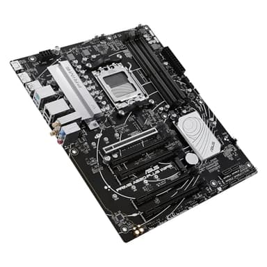 ASUS Prime A620-PLUS WIFI6 AMD A620 AM5 ATX Motherboard, DDR5, PCIe 4.0, Dual M.2 Slots, WiFi 6, DisplayPort/HDMI™, Rear & Front USB 5Gbps Type-C, SATA 6 Gbps, Two-Way AI Noise Cancelation, Aura Sync - Image 3