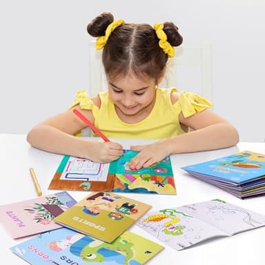 JOYIN 24Pcs Coloring Books for Kids Ages 4-8, Bulk Mini Coloring Book for Party Favors, Goodie Bags Stuffers for Kids | Birthday Party Gifts | Classroom Travel Activity | Stocking Stuffers - Image 3