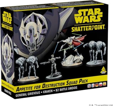 Star Wars Shatterpoint Appetite for Destruction SQUAD PACK - Tabletop Miniatures Game, Strategy Game for Kids and Adults, Ages 14+, 2 Players, 90 Minute Playtime, Made by Atomic Mass Games - Image 1