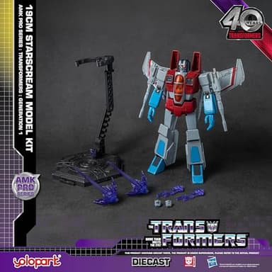 YOLOPARK Transformers Toys G1 Starscream with Upgraded Weaponry,7.48 Inch Highly Articulated Transformers Action Figures for Ages 15 and Up,No Converting Starscream Transformer Toys - Image 2
