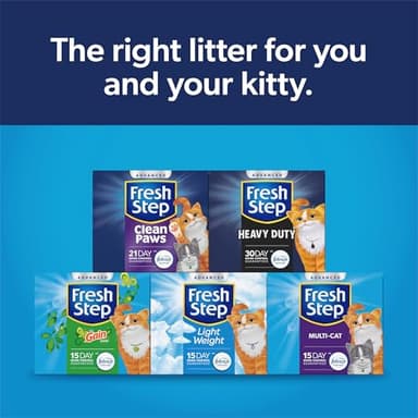 Fresh Step Outstretch Advanced Long Lasting Clumping Litter Simply Unscented, Activated Charcoal Litter Lasts 50% Longer, 32 lbs. (2 x 16 lb. Box) - Image 13