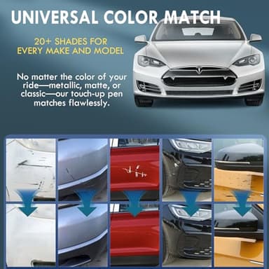 All Cars Magic Pen, Car Scratch Remover for Accurate & Quick Fixing, Car Paint Repair Pen with Weatherproof Performance, Easy Portable Travel-Friendly Design, Fits All Vehicle Colors, 2PCS - Image 6