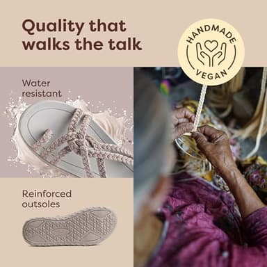 Plaka Explore Walking and Hiking Sandals for Women | Comfortable Summer Sandal with Arch Support | Waterproof Comfy Sandals for Travel, Beach or Poolside | Brazilian Sand | size 10 - Image 5