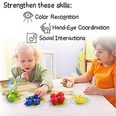 HABA My Very First Games - First Orchard Toddler Game - My First Orchard Game, Cooperative Toddler Board Games for 2 Year Olds - Made in Germany - Image 9