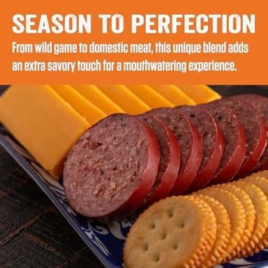 LEM Products Backwoods Bologna Cured Sausage Seasoning, Ideal for Wild Game and Domestic Meat, Seasons Up to 25 Pounds of Meat, 15 Ounce Packet with Pre-Measured Cure Packet Included - Image 6