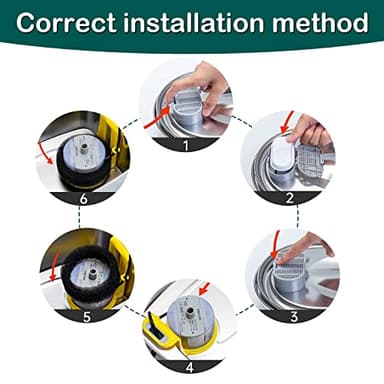 Cat Water Fountain Filter,16 Pack Cat Fountain Replacement Filters for Stainless Steel 67oz/2L Adjustable Water Flow Pet Water Fountain,Dog Water Fountain (8+8 Pack) - Image 7