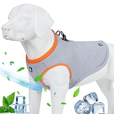 JUXZH Truelove Dog Cooling Vest Harness Cooler Jacket with Adjustable Zipper for Outdoor Hunting Training and Camping - Image 1