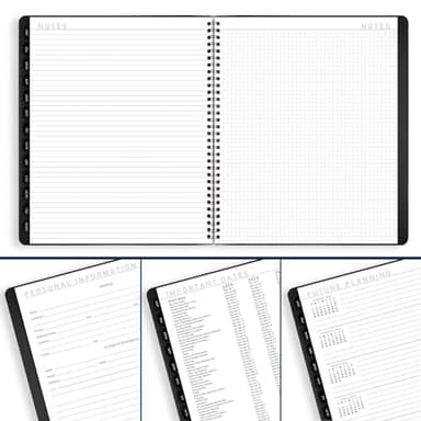 AT-A-GLANCE 2025 Planner, Monthly, 9” x 11”, Large, Contemporary, Charcoal (70260X4525) - Image 6