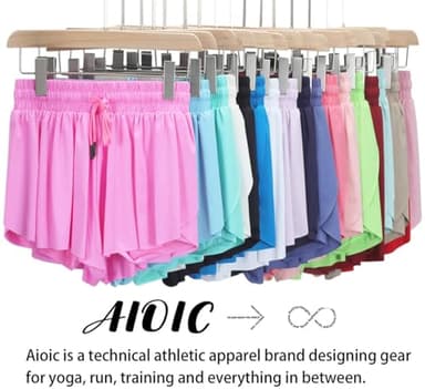 AIOIC Girls Butterfly Shorts Kids Flowy Shorts 2-in-1 Girls Butterfly Skirts with Pocket - Image 3