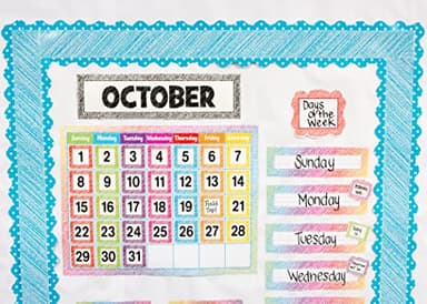 Teacher Created Resources Scribble Monthly Headliners (TCR3425) - Image 2