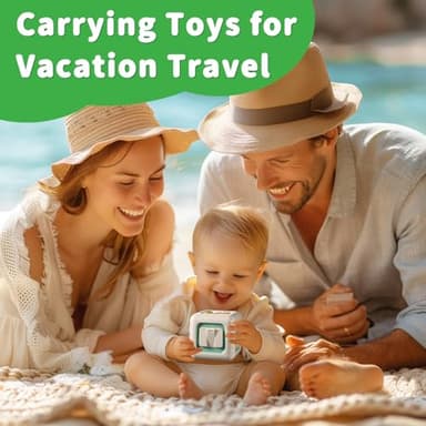 SOCBTNSO Busy Cube Toy, Sensory Toys for Toddlers 1-3, Baby Car Seat Toys 12-18 Months, Toddler Airplane Travel Toys Age 1-2, Learning Fine Motor Skills, 1st Birthday Gifts Boys Girls - Image 7