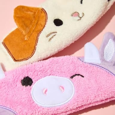 TONYMOLY x Squishmallows Patty Plush Headband – Soft & Cozy Hair Accessory for Skincare, Makeup, and Relaxation – Cute, Gentle, and Functional - Image 2