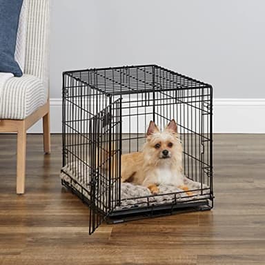 MidWest Homes for Pets 24-Inch iCrate Folding Dog Crate with Divider Panel, Leak-Proof Tray & Secure Latches – Metal Wire Kennel for Small Breeds – Portable, Durable & Easy to Assemble - Image 2