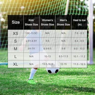 CWVLC Youth Soccer Socks 3 Pairs Girls Boys Volleyball Sport Team Athletic Knee High Long Tube Cotton Compression Socks Black Medium (5Y-7Y Youth/6-10 Women) - Image 2