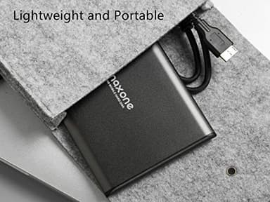 Maxone 1TB Ultra Slim Portable External Hard Drive HDD USB 3.0 Compatible with PC, Laptop, Charcoal Grey - Image 3