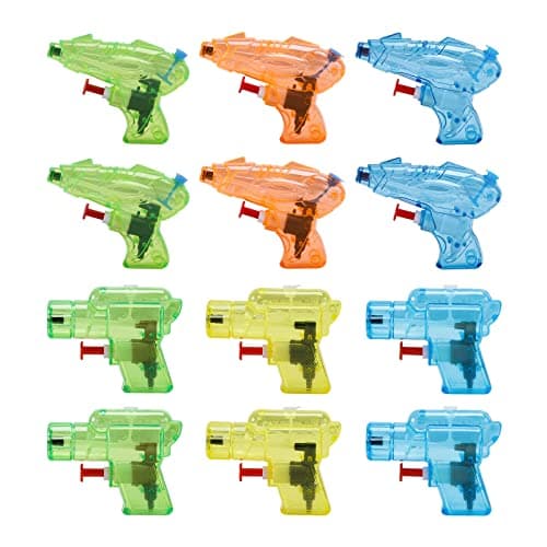 12 Packs Water Gun for Kids Squirt Toys Outdoor Beach Swimming Pool Game Summer Party Favor - Image 1