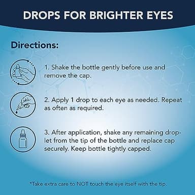 NOVEHA Pet Gel Eye Drops with 0.3% Viscoadaptive Hyaluronan | Eye Solution for Severe Dry Eyes - Long Lasting Hydration, Reduces Nuisance, Swelling & Dryness - Eye Lube for Dogs and Cats (2x10mL) - Image 5