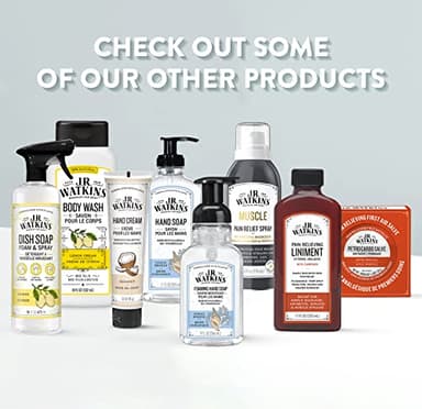 J.R. Watkins Foaming Hand Soap with Pump Dispenser, Moisturizing Foam Hand Wash, All Natural, Alcohol-Free, Cruelty-Free, USA Made, Rosewater, 9 fl oz, 3 Pack - Image 8