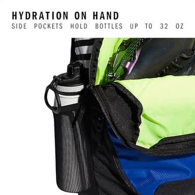 adidas Stadium Team Sports Backpack for Men and Women (36l) Durable Athletic Laptop Bag, Royal Blue/3.0, OSFA - Image 4