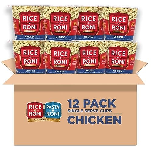Rice-A-Roni Cups, Chicken Flavor, 1.97oz pack of 12 cups - Image 1