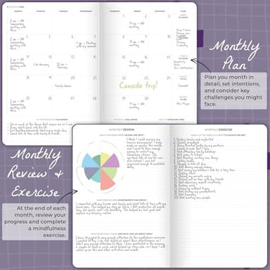 Clever Fox Addiction Recovery Journal Large – Guided Sobriety Workbook for Alcohol, Drug, Gambling, Eating & Other Addictions – Daily Planner to Support Recovery Progress, 8.3x11” (Purple) - Image 7