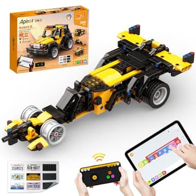 Apitor Robot R 4-in-1 Robot Building Kit, APP Remote Control STEM Coding Toys, Educational Gifts for Boys Girls Kids Ages 6-12, 4 Control Modes (300 Pieces) - Image 2