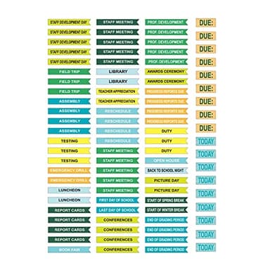 Teacher Created Resources Lemon Zest Lesson Planner 8.5 inches X 11 inches - Image 4