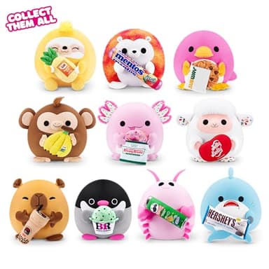 Snackles Series 2 Hedgehog & Mentos 14 Inch Plush by ZURU, Ultra Soft Plush, Collectible Plush with Real Licensed Brands, Stuffed Animal, Giftable - Image 4