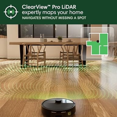 iRobot Roomba Max 705 Vac Robot Vacuum + AutoEmpty Dock - Extreme Power-Lifting Suction, Anti-Tangle Dual Rubber Brushes, Self-Empties, Recognizes and Avoids Obstacles, LiDAR Navigation - Image 8