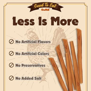Gootoe Chicken Dog Treats – Chicken Sticks with Sweet Potato 1.5 lb – All Natural, Grain-Free, Low Fat, Premium Training Chews, Healthy & Easily Digestible - Image 4