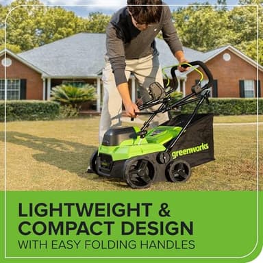 Greenworks 40V 15 inch Dethatcher/Scarifier, Tool Only - Image 8