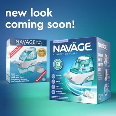 Navage Multi-User Bundle - Navage Irrigation System - Saline Nasal Rinse Kit with 1 Nose Cleaner, 30 Salt Pods, and Extra Nasal Dock and Pair of Nose Pillows - Image 7