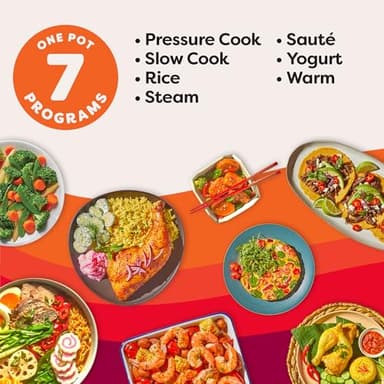 Instant Pot 4QT RIO Mini 7-in-1 Multi-Cooker, Pressure Cooker, Slow cook, Sauté, Steam, Rice Maker, Yogurt, & Warmer, Rosewater, 4 Quarts - Image 5