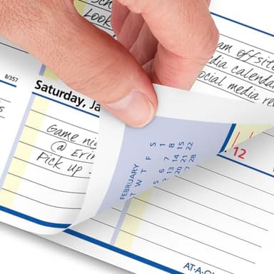 AT-A-GLANCE 2025 Desk Calendar Refill, Weekly, 5-1/2" x 7", Flip-A-Week with QuickNotes (SW7065025) - Image 4