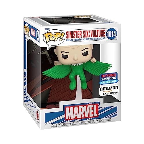 Funko Pop Deluxe Marvel: Sinister 6 - Vulture, Amazon Excusive, Figure 2 of 7 - Marvel Comics - Amazon Exclusive - Collectable Vinyl Figure - Gift Idea - Official Merchandise - Superheroes Fans - Image 1