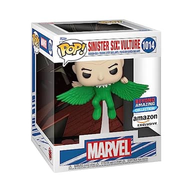 Funko Pop Deluxe Marvel: Sinister 6 - Vulture, Amazon Excusive, Figure 2 of 7 - Marvel Comics - Amazon Exclusive - Collectable Vinyl Figure - Gift Idea - Official Merchandise - Superheroes Fans - Image 1