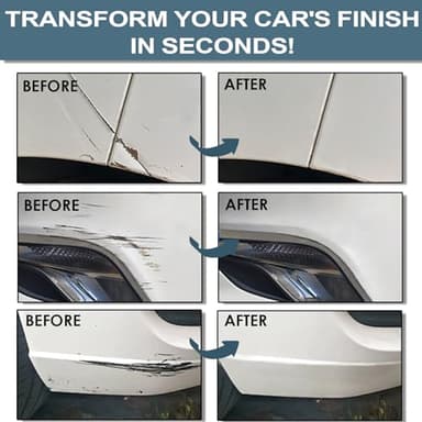 All Cars Magic Pen, Car Scratch Remover for Accurate & Quick Fixing, Car Paint Repair Pen with Weatherproof Performance, Easy Portable Travel-Friendly Design, Fits All Vehicle Colors, 2PCS - Image 2