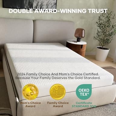 OhGeni 100% Waterproof Mattress Protector, Full Size Mattress Pad, Fits 6"-20" Mattresses with Deep Pocket, Cooling, Breathable Fitted Sheets, Soft Bed Cover, Noiseless, Machine Washable - Image 8
