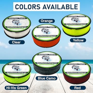 Reaction Tackle Monofilament Fishing Line- Strong and Abrasion-Resistant Nylon Mono Fishing Line, Freshwater and Saltwater Fishing Line Clear 20/800 - Image 6