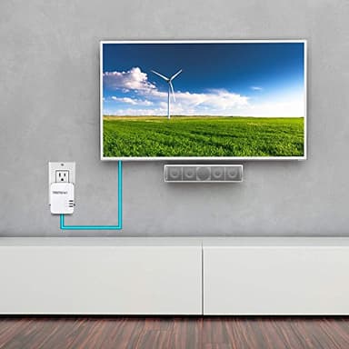 TRENDnet Powerline 1300 AV2 Adapter Kit, Includes 2 x TPL-422E Powerline Ethernet Adapters, IEEE 1905.1 & IEEE 1901, Gigabit Port, Range Up to 300m (984 ft), Simple Installation, White, TPL-422E2K - Image 8