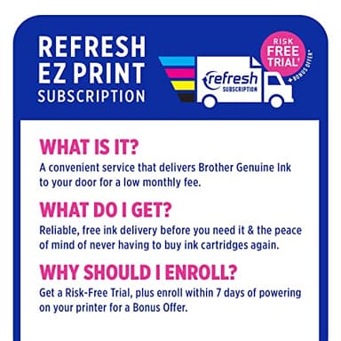 Brother MFC-J1170DW Wireless Color Inkjet All-in-One Printer, NFC One-Touch Print, Duplex, Cloud Print & Scan, Mobile App Control, 2.7" Touchscreen, Works with Alexa - Image 5