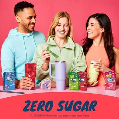Jolly Rancher Singles To Go Drink Mix - Chery Flavored Powder Packets - 12 Boxes with 6 Packets in Each Box - 72 Total Servings - 72 Count - Enjoy Anywhere and Anytime with Friends and Family - Image 4