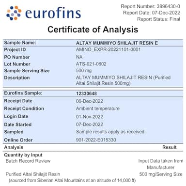 Shilajit Resin with Fulvic Acid & Trace Minerals, Original Siberian Pure Shilajit with 85+ Humic Acid Supplement Gel for Energy & Immune System - 100 Serving / 50g - Image 2