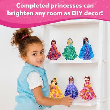 Skillmatics Poke-in Art - Magical Princesses, Mess-Free Fun for Kids, DIY Wood Craft Kits, Creative Activity, Gifts for Girls & Boys Ages 4, 5, 6, 7, 8, 9 - Image 5