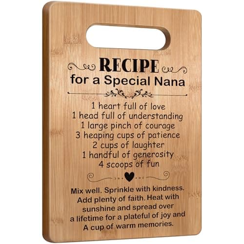 Popular Birthday Gifts for Nana, Cutting Board Gift for Nana, Cute Grandma Gifts from Grandchild, Mother's Day Gifts for Nana - Image 1
