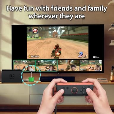 Coolwee Camera for Nintendo Switch 2 (2025), 720P HD Video Camera, Privacy Sliding Lens Cover, ABS White and Green Color - Image 7