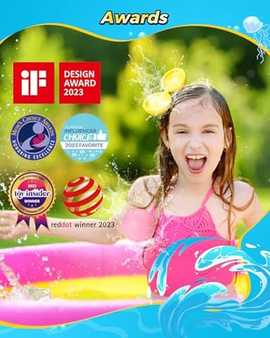 Water Balloons Reusable Splash Ball, Latex-free Water Bomb Pool Toys, No Tying Easy Quick Fill, Magnetic Self-sealing Water Balls for Kids & Adults All Ages Summer Fun Outdoor Party Games - Image 4