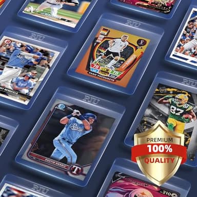 100ct Semi Rigid Card Holders & 100ct Card Sleeves for PSA, SGC, BGS, CSG Graded Card Submissions, Semi Rigid Card Sleeves, Baseball Card Protectors, PSA Graded Card Sleeve for Trading Card - Image 6