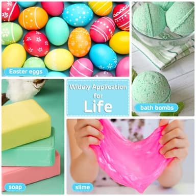 Cherrysea 12 Colors Food Coloring Set - Vibrant Liquid Food Colors Frosting Dye Tasteless for Cake Decorating, Easter Egg, Royal Icing, Fondant, Macaron - 0.25 Fl. oz/Bottles - Image 5